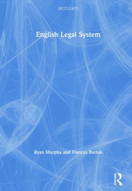 English Legal System, Hardback Book