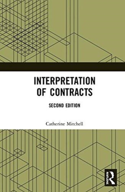 Interpretation of Contracts, Hardback Book