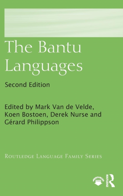 The Bantu Languages, Hardback Book