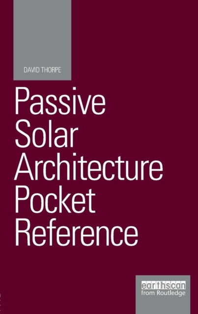 Passive Solar Architecture Pocket Reference, Paperback / softback Book