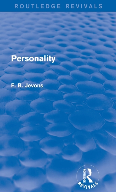 Personality (Routledge Revivals), Hardback Book