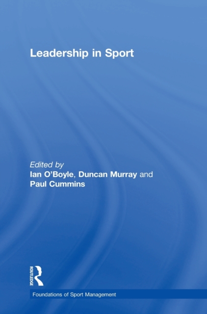 Leadership in Sport, Hardback Book