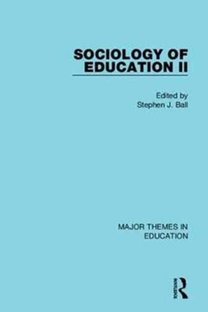 Sociology of Education II, Multiple-component retail product Book