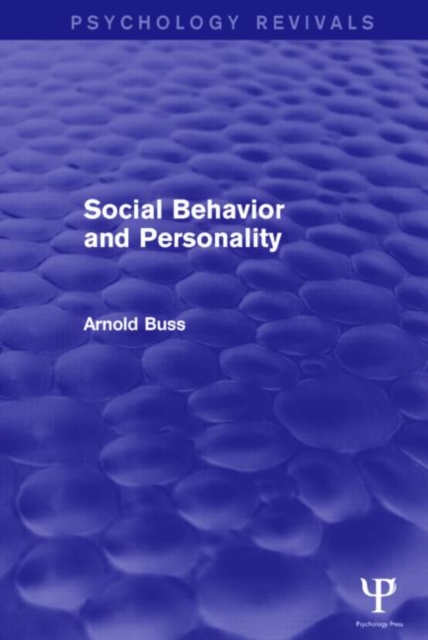 Social Behavior and Personality (Psychology Revivals), Paperback / softback Book