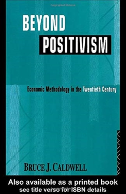 Beyond Positivism, Hardback Book