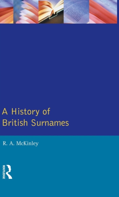 A History of British Surnames, Hardback Book