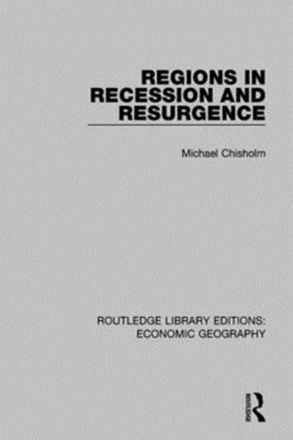 Regions in Recession and Resurgence, Paperback / softback Book