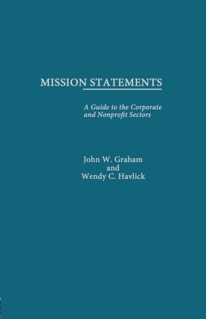 Mission Statements, Paperback / softback Book