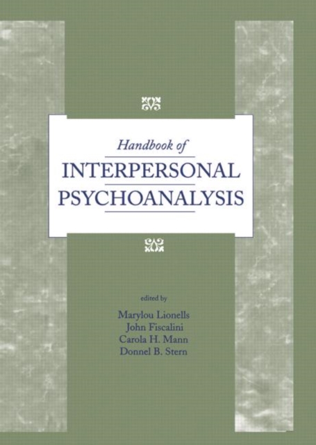 Handbook of Interpersonal Psychoanalysis, Paperback / softback Book