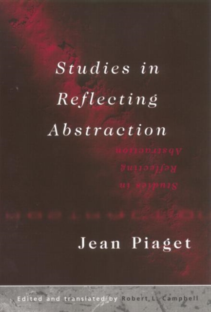 Studies in Reflecting Abstraction, Paperback / softback Book
