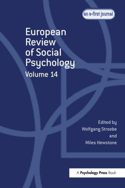 European Review of Social Psychology: Volume 14, Paperback / softback Book