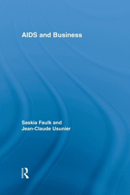 AIDS and Business, Paperback / softback Book