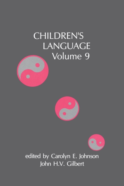 Children's Language : Volume 9, Paperback / softback Book