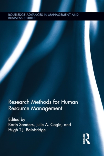 Research Methods for Human Resource Management, Paperback / softback Book