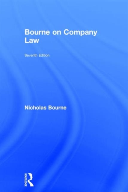 Bourne on Company Law, Hardback Book