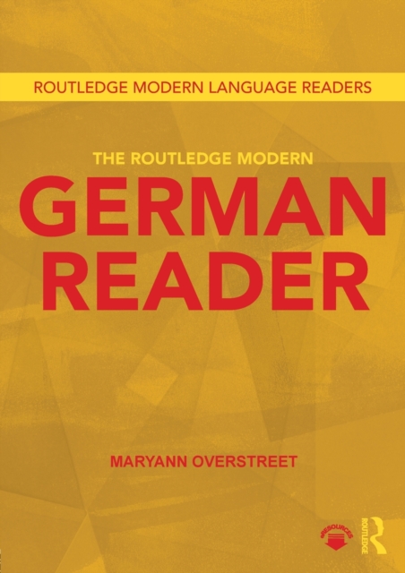 The Routledge Modern German Reader, Paperback / softback Book