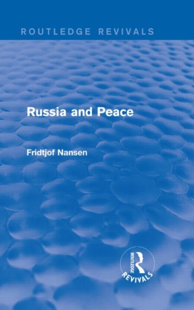 Russia and Peace, Hardback Book