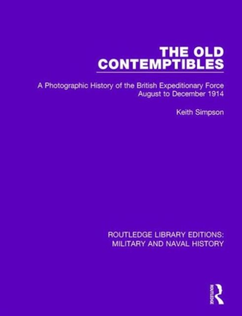 The Old Contemptibles, Hardback Book