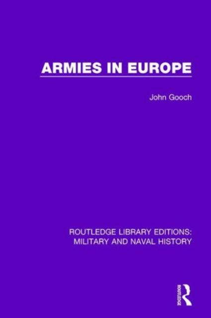 Armies in Europe, Hardback Book