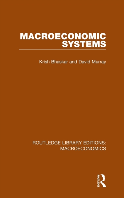 Macroeconomic Systems, Hardback Book