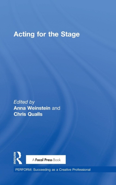 Acting for the Stage, Hardback Book