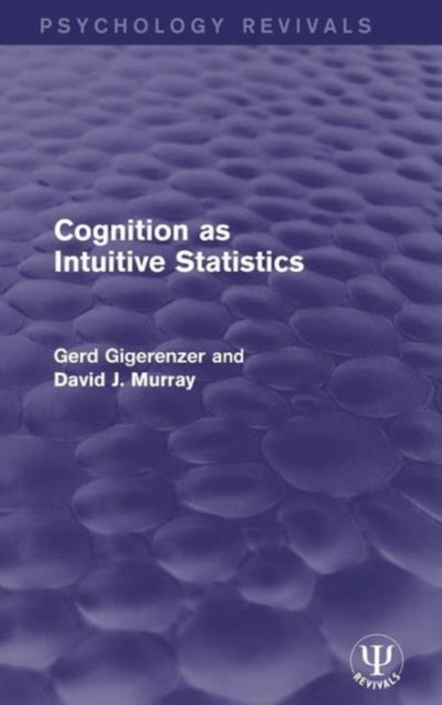 Cognition as Intuitive Statistics, Hardback Book