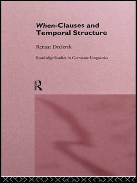 When-Clauses and Temporal Structure, Paperback / softback Book