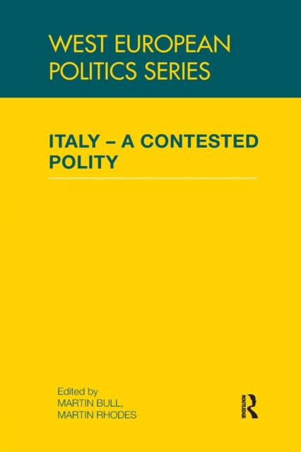 Italy - A Contested Polity, Paperback / softback Book