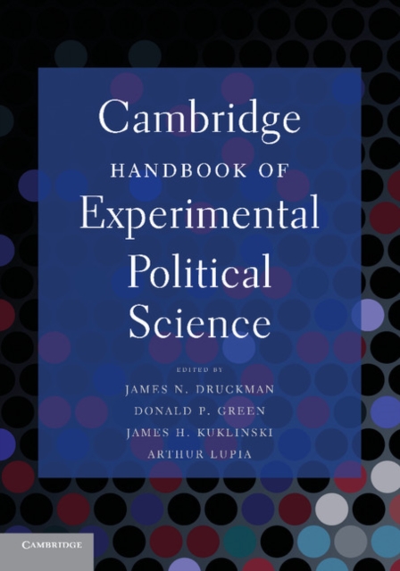 Cambridge Handbook of Experimental Political Science, EPUB eBook
