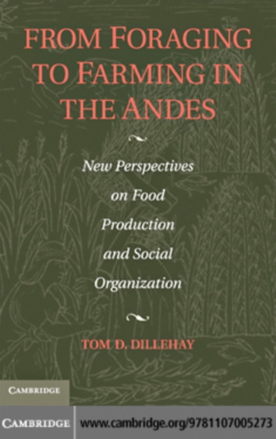 From Foraging to Farming in the Andes : New Perspectives on Food Production and Social Organization, PDF eBook