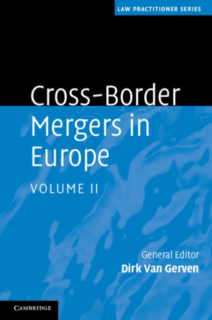Cross-Border Mergers in Europe: Volume 2, EPUB eBook