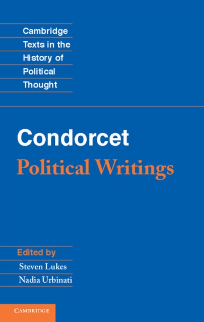 Condorcet: Political Writings, PDF eBook