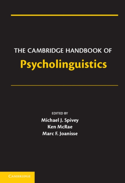 Cambridge Handbook of Psycholinguistics, EPUB eBook