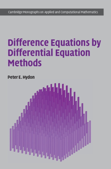 Difference Equations by Differential Equation Methods, PDF eBook