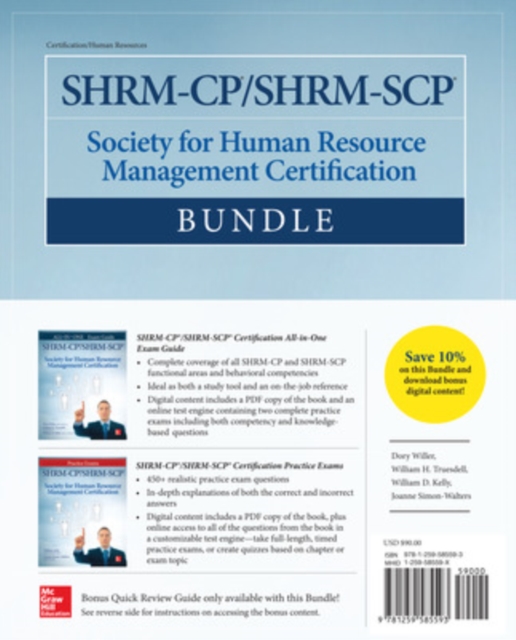 SHRM-CP/SHRM-SCP Certification Bundle, Paperback / softback Book