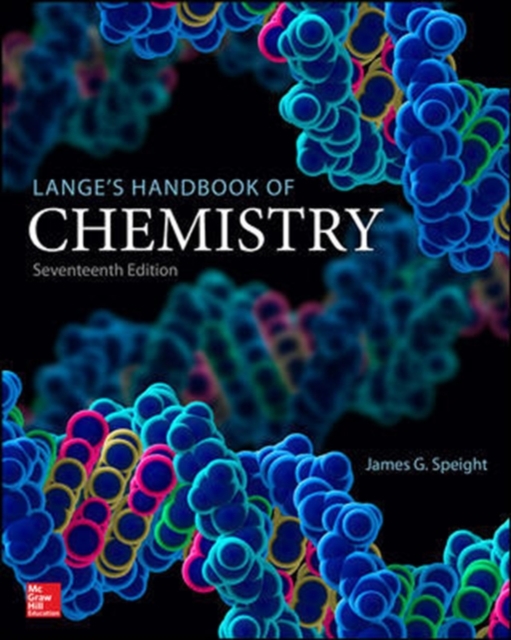 Lange's Handbook of Chemistry, Seventeenth Edition, Hardback Book