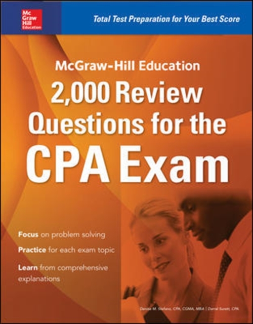 McGraw-Hill Education 2,000 Review Questions for the CPA Exam, Paperback / softback Book