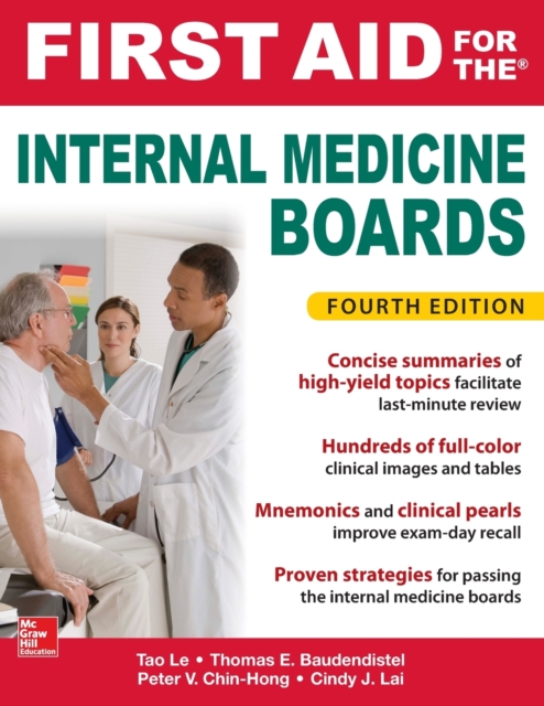 First Aid for the Internal Medicine Boards, Fourth Edition, Paperback / softback Book