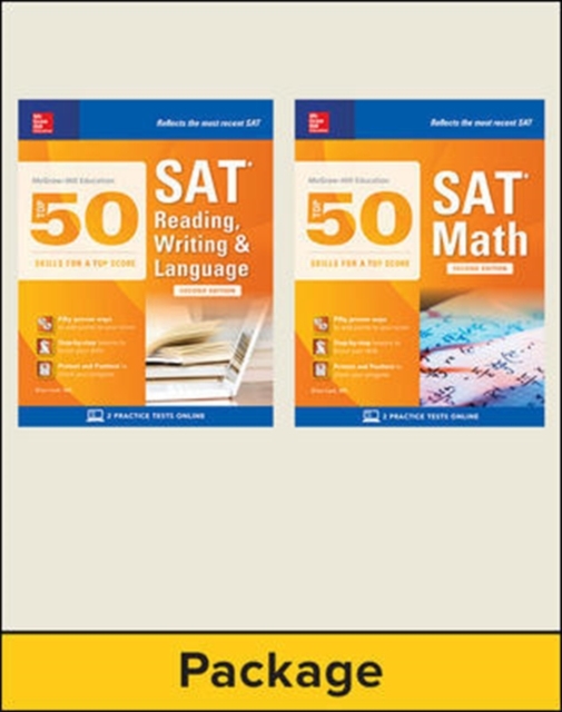 McGraw-Hill Education Top 50 SAT Skills Savings Bundle, Second Edition, Paperback / softback Book