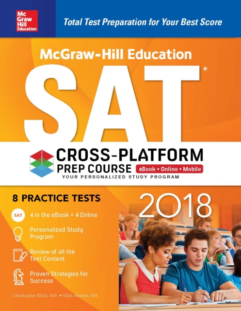 McGraw-Hill Education SAT 2018 Cross-Platform Prep Course, EPUB eBook