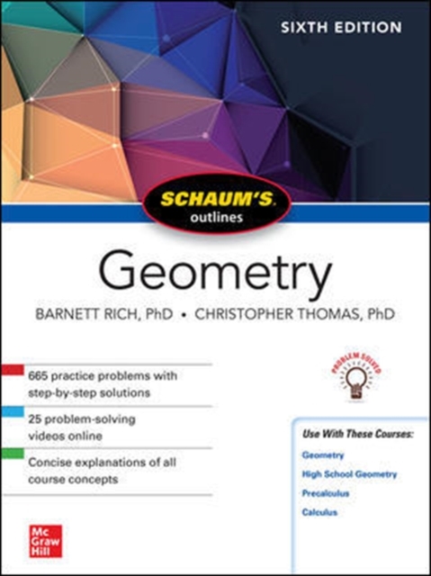 Schaum's Outline of Geometry, Sixth Edition, Paperback / softback Book