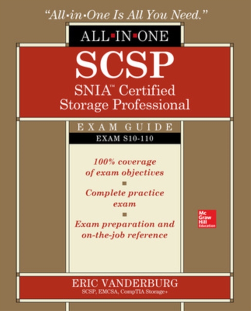 SCSP SNIA Certified Storage Professional All-in-One Exam Guide (Exam S10-110),  Book