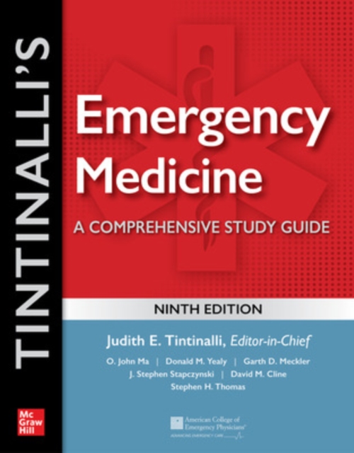 Tintinalli's Emergency Medicine: A Comprehensive Study Guide, 9th edition, EPUB eBook