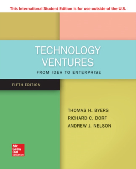 ISE Technology Ventures: From Idea to Enterprise, Paperback / softback Book
