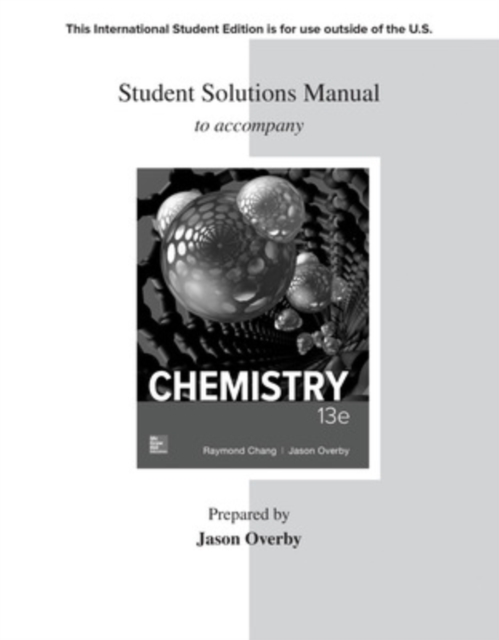 ISE Student Solutions Manual for Chemistry, Paperback / softback Book