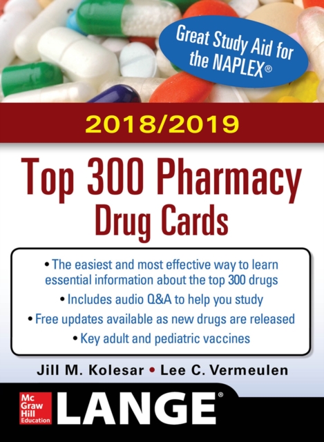 McGraw-Hill's 2018/2019 Top 300 Pharmacy Drug Cards, EPUB eBook