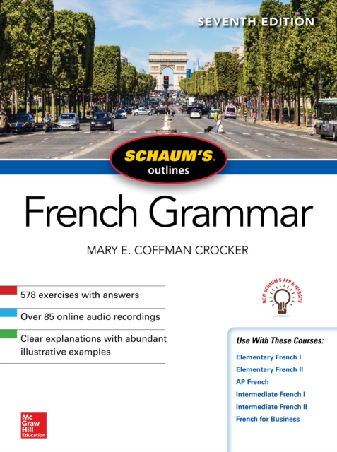 Schaum's Outline of French Grammar, Seventh Edition, EPUB eBook