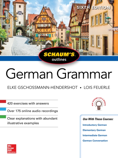 Schaum's Outline of German Grammar, Sixth Edition, EPUB eBook