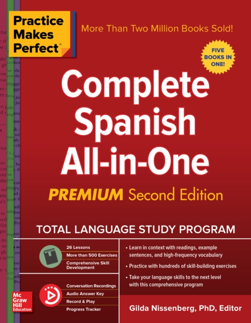 Practice Makes Perfect: Complete Spanish All-in-One, Premium Second Edition, EPUB eBook