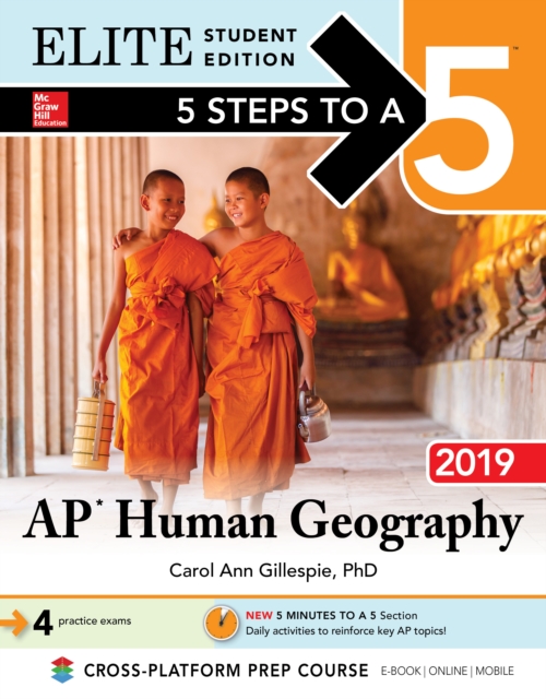 5 Steps to a 5: AP Human Geography 2019 Elite Student Edition, EPUB eBook
